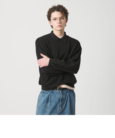 ファイン アゼ カラー ニット ウォッシャブル