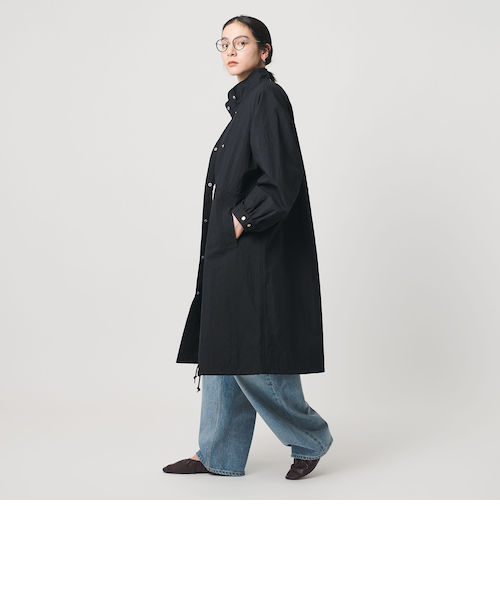 コットンナイロン オックスフォード モッズコート｜ビューティー