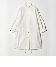 コットンナイロン オックスフォード モッズコート