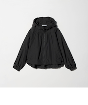 ナイロン ギャザーフードブルゾン ウォッシャブル