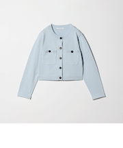 ポケット コンパクト カーディガン ウォッシャブル