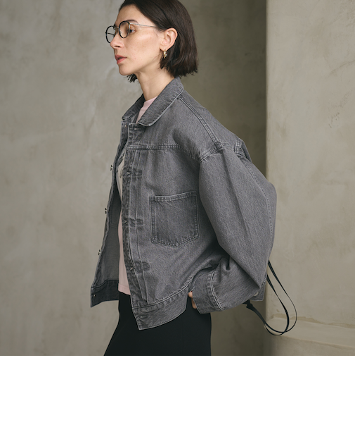 【WEB限定】ルーズ デニムジャケット