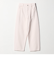 コットンツイル カーブパンツ ウォッシャブル