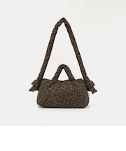 ＜OLEND＞MiniOna ソフトショルダーバッグ レオパード