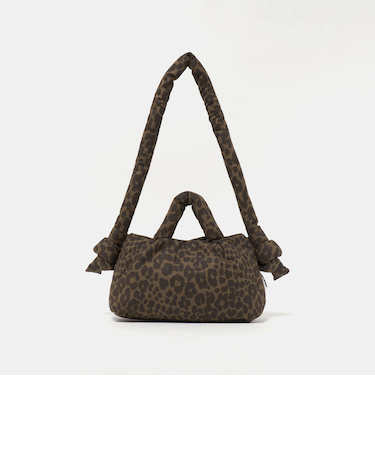 ＜OLEND＞MiniOna ソフトショルダーバッグ レオパード