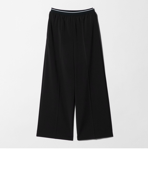 ラインゴム ワイドパンツ ウォッシャブル 防シワ