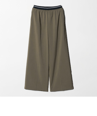 ラインゴム ワイドパンツ ウォッシャブル