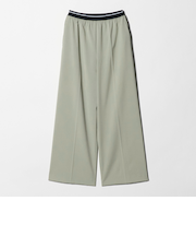 ラインゴム ワイドパンツ ウォッシャブル