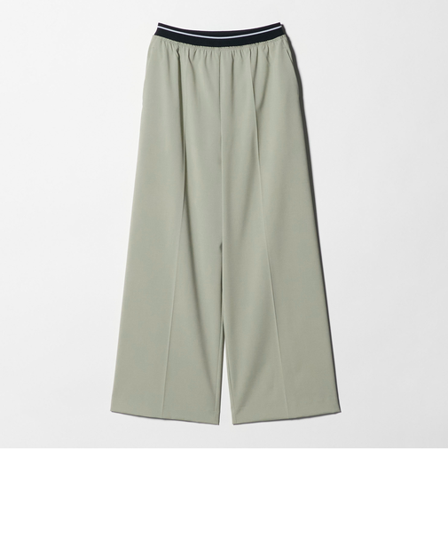 ラインゴム ワイドパンツ ウォッシャブル