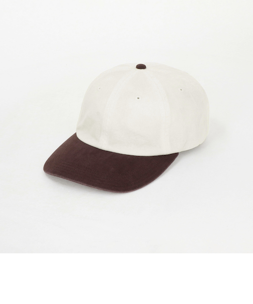 コットン カラー パネル キャップ