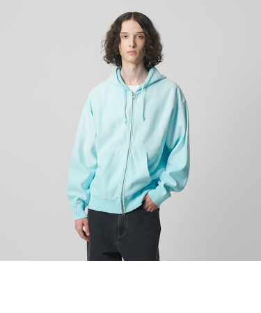 サンフェード フレンチテリー フルジップ フーディー