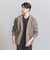 【WEB限定 WARDROBE SMART】ダブルニット カーディガン/セットアップ対応【抗菌・防臭】