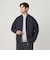 【WEB限定 WARDROBE SMART】ダブルニット ジップブルゾン/セットアップ対応【抗菌・防臭】