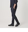 【WEB限定 WARDROBE SMART】ダブルニット ノープリーツ スラックス パンツ/セットアップ対応	【抗菌・防臭】