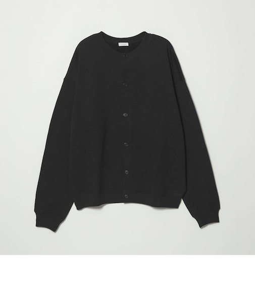 【WEB限定】クルーネック スウェット カーディガン