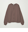 【WEB限定】クルーネック スウェット カーディガン