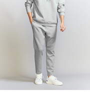 【WEB限定 WARDROBE SMART】ダブルニット イージーパンツ/セットアップ対応【抗菌・防臭】