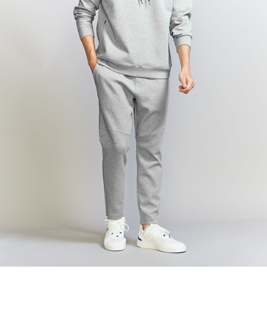 【WEB限定 WARDROBE SMART】ダブルニット イージーパンツ/セットアップ対応【抗菌・防臭】