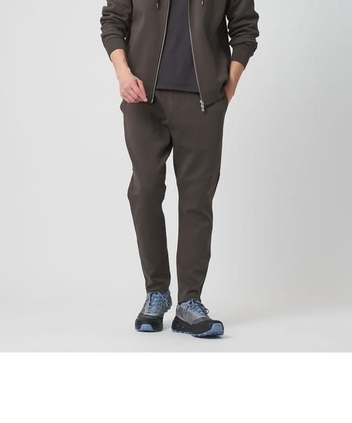 【WEB限定 WARDROBE SMART】ダブルニット イージーパンツ/セットアップ対応【抗菌・防臭】