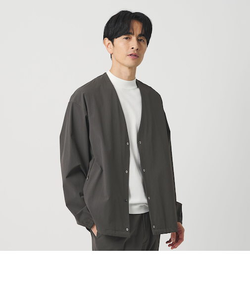 360°MASTER スナップ アジャスト カーディガン セットアップ対応 撥水 ストレッチ ウォッシャブル