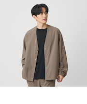 360°MASTER スナップ アジャスト カーディガン セットアップ対応 撥水 ストレッチ ウォッシャブル