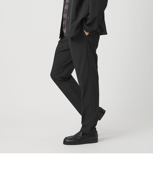 360°MASTER 1プリーツ テーパード イージーパンツ NO.5 セットアップ対応 撥水 ストレッチ ウォッシャブル