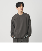 360°MASTER アジャスト クルーネック カットソー セットアップ対応 撥水 ストレッチ ウォッシャブル