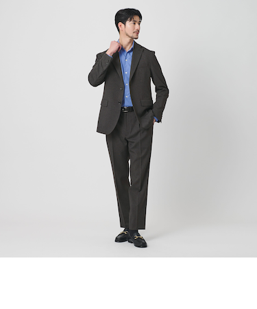 【WEB限定 WARDROBE SMART】LANATEC コンフォート セットアップ/ジャケット＆イージーパンツ