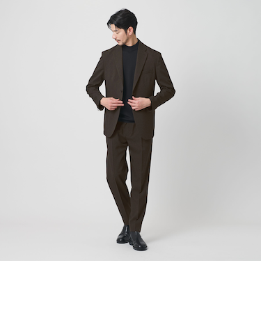 【WEB限定 WARDROBE SMART】LANATEC コンフォート セットアップ/ジャケット＆イージーパンツ