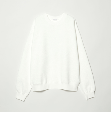 【WEB限定】ブリスター ジャガード スウェット