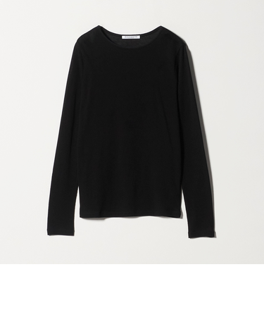 ハイツイストコットン シアークレープ ロングスリーブTシャツ