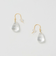 ＜Causerie＞クリア ドロップ ピアス