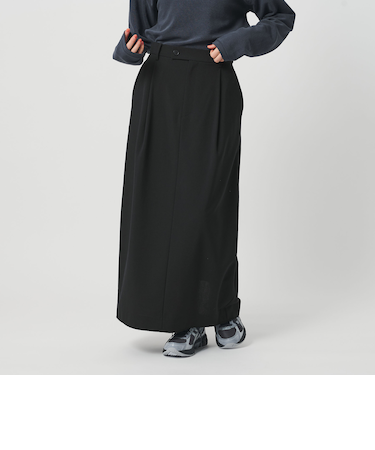 ポリエステルブレンド タックスカート