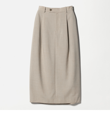 ポリエステルブレンド タックスカート