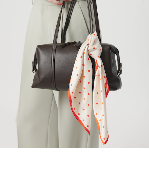 ポリエステル ドット スカーフ