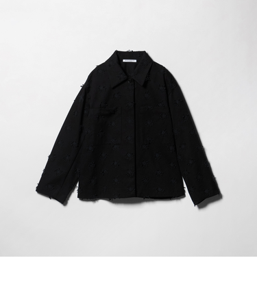 コットン エンブロイダリー ジャケット