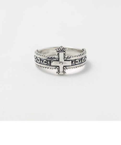 ＜BAITS＞オールド クロス リング