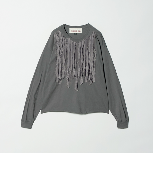 ＜dahl’ia＞リメイク ロングスリーブ カットソー