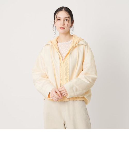 ポリエステル スタンドカラー ブルゾン｜ビューティー＆ユース