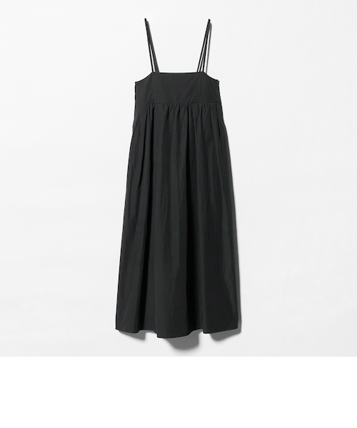 バックホール キャミソール ワンピース ウォッシャブル