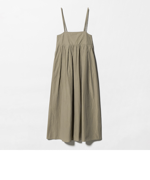 バックホール キャミソール ワンピース ウォッシャブル