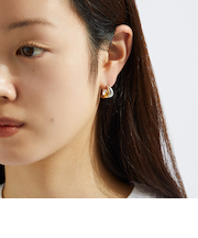 ＜by Preek＞ミックス ボテロ フープ ピアス