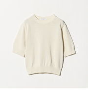 コイルニット ショートスリーブ プルオーバー ウォッシャブル