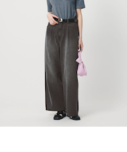 【WEB限定】タックワイド デニムパンツ
