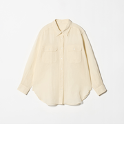 コットン シアー ワーク シャツ