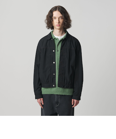 ビンテージ タフタ トラッカー ジャケット