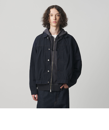 ビンテージ タフタ トラッカー ジャケット