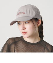 ＜LY＞コットン レター キャップ