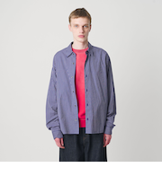 コットン クロップド シャツ