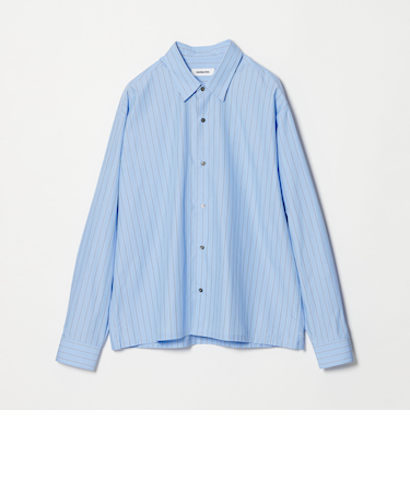 コットン クロップド シャツ